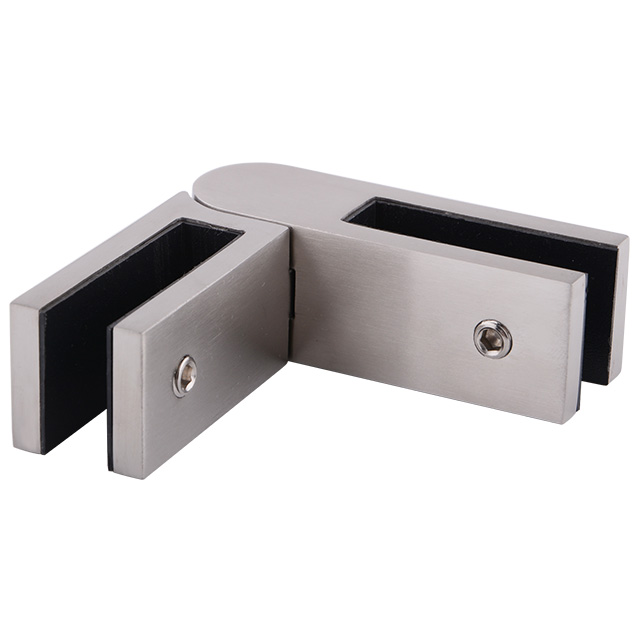Stainless Steel Glass To Glass Swivel Clamp
