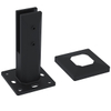 180mm Height Square Base Plated Stainless Steel Spigots