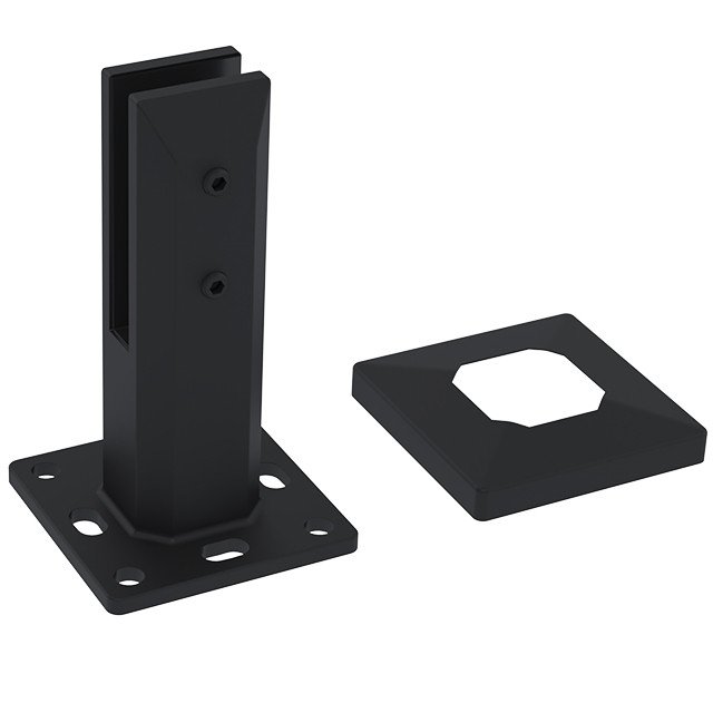 180mm Height Square Base Plated Stainless Steel Spigots