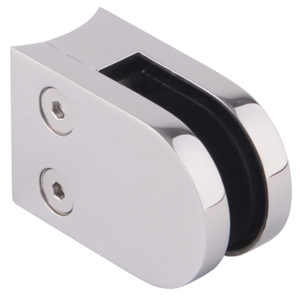 Stainless Steel Glass To Round Post Clamp