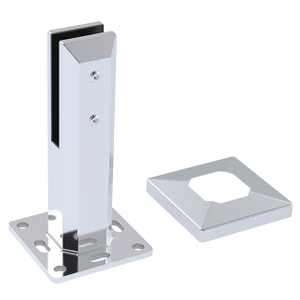 206mm Height Square Base Plated Stainless Steel Spigots