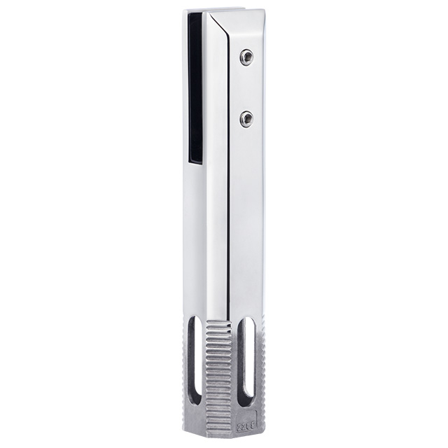 Frameless Glass Railing Square Core Drill Spigots