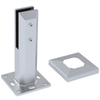 206mm Height Square Base Plated Stainless Steel Spigots